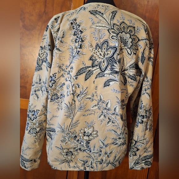 🌿LIZ CLAIBORNE women's full zipper jacket. Size XL - Picture 4 of 6